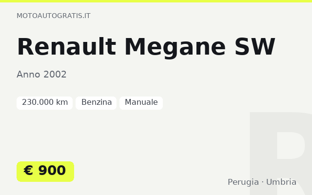 Renault Megane SW