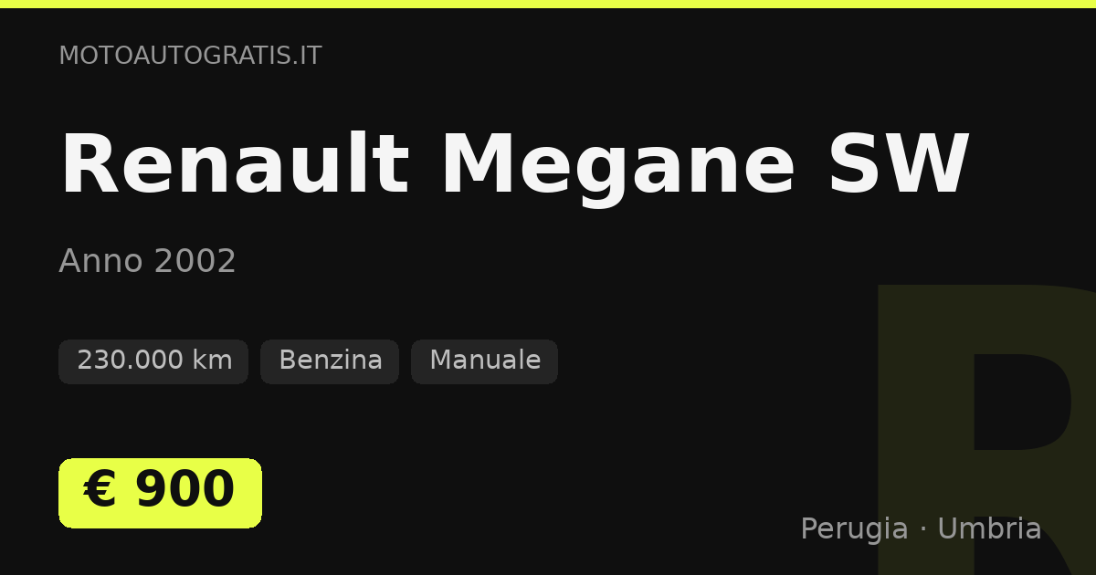 Renault Megane SW