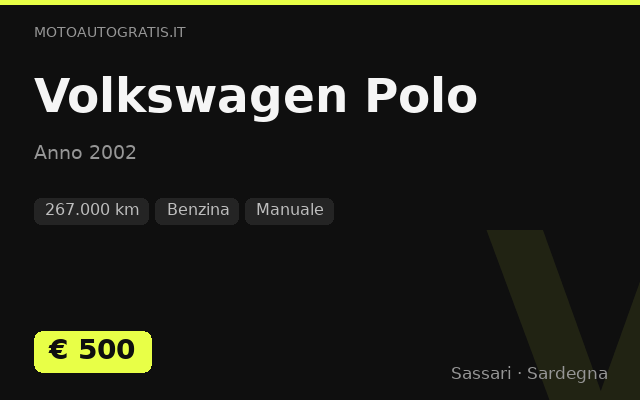 Volkswagen Polo