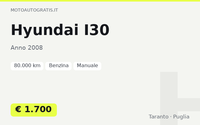 Hyundai I30