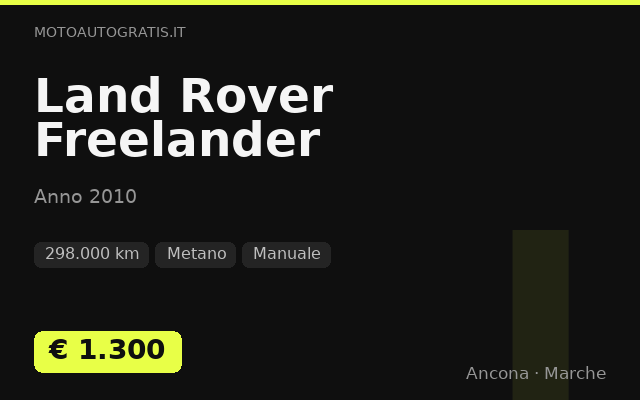 Land Rover Freelander