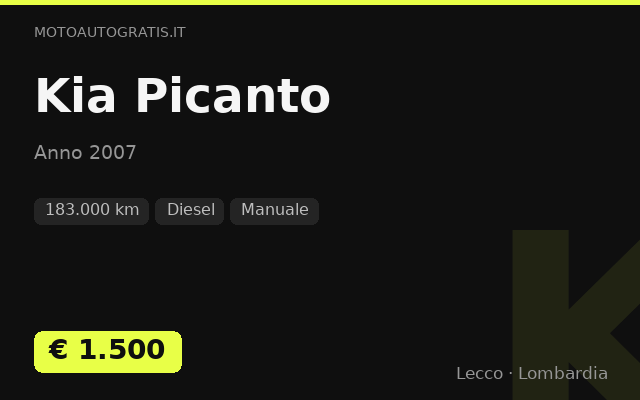 Kia Picanto