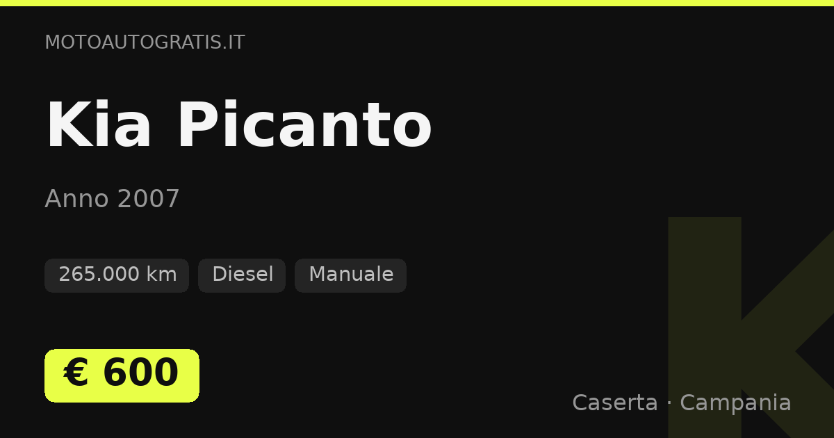 Kia Picanto