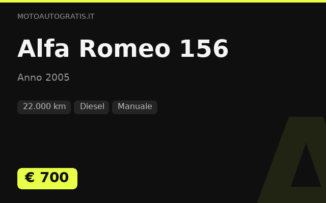 Alfa Romeo 156