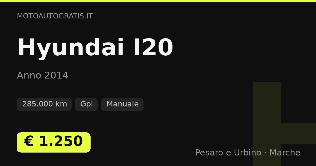 Hyundai I20