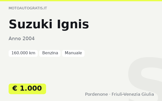 Suzuki Ignis