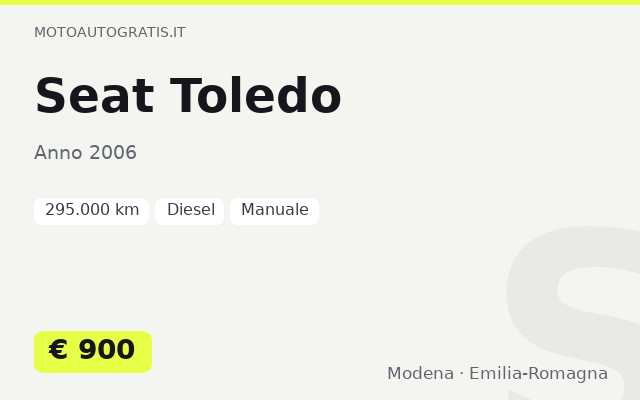 Seat Toledo
