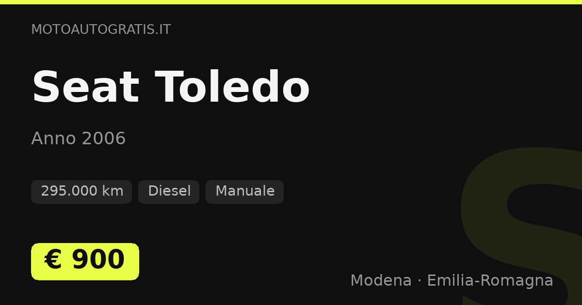 Seat Toledo