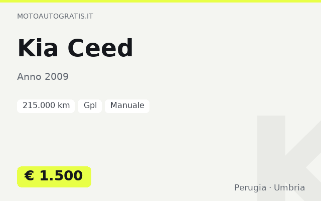 Kia Ceed