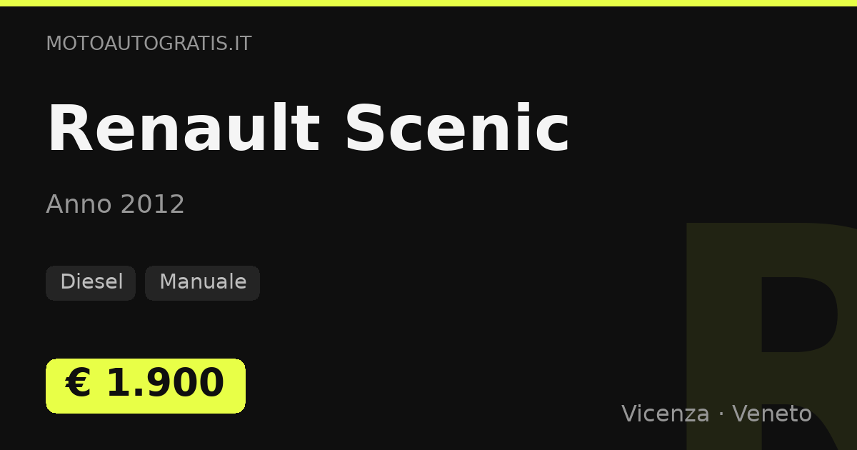 Renault Scenic