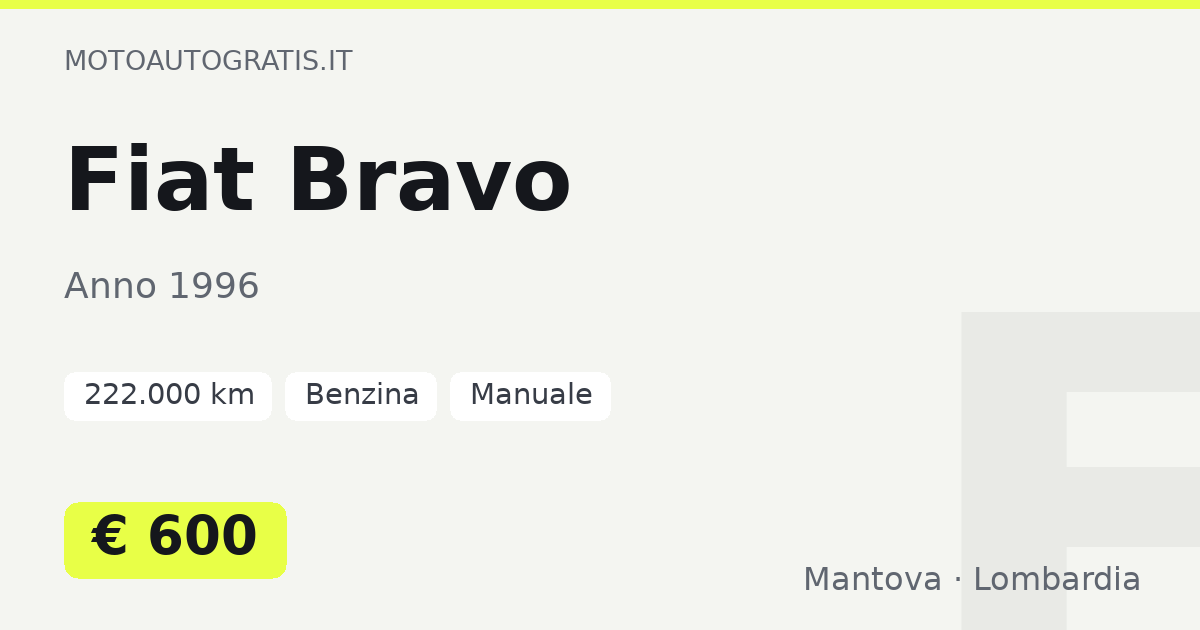 Fiat Bravo