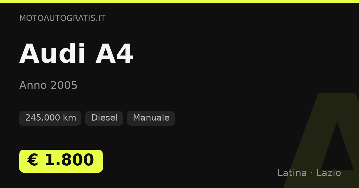 Audi A4