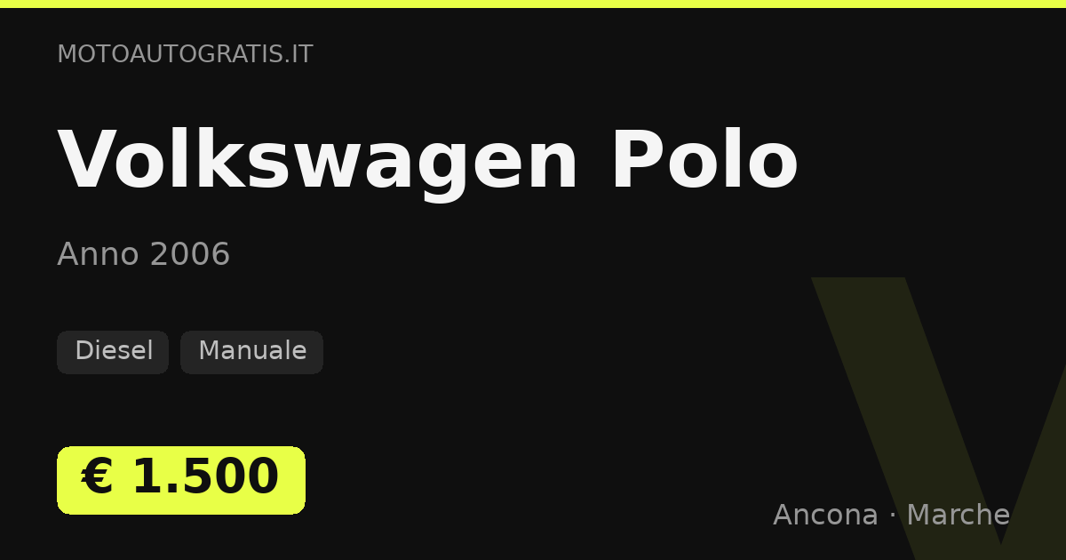 Volkswagen Polo