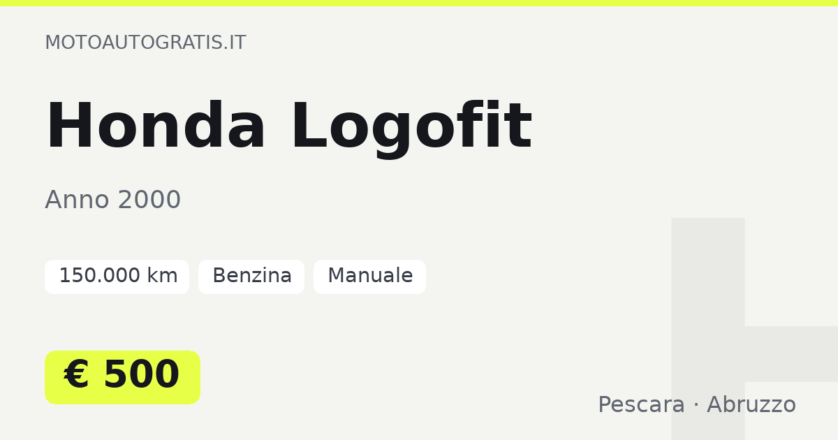 Honda Logofit