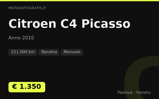 Citroen C4 Picasso