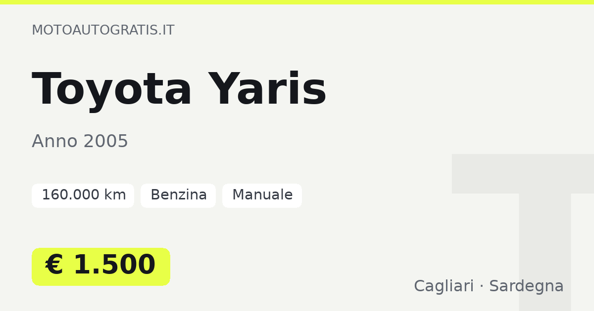 Toyota Yaris