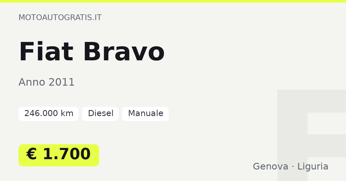 Fiat Bravo
