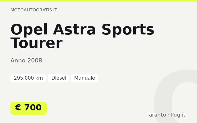 Opel Astra Sports Tourer