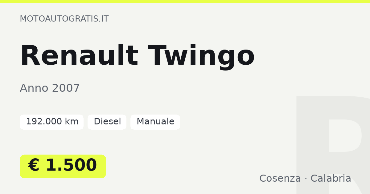 Renault Twingo