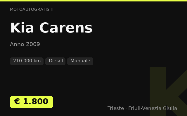 Kia Carens