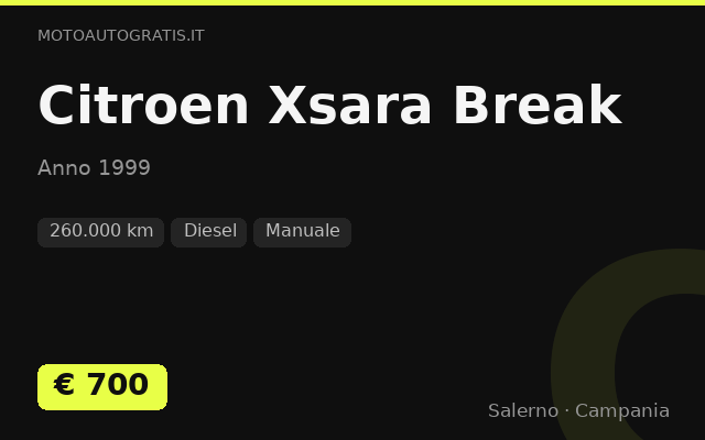Citroen Xsara Break