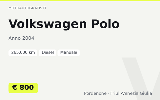 Volkswagen Polo