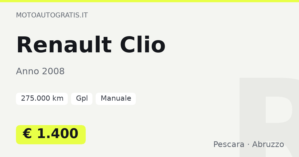 Renault Clio