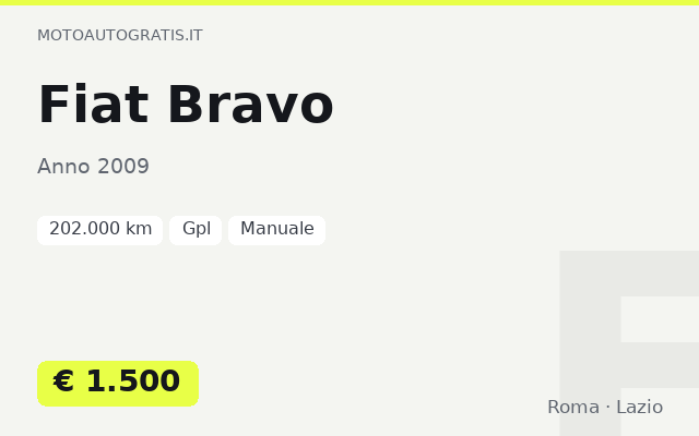 Fiat Bravo