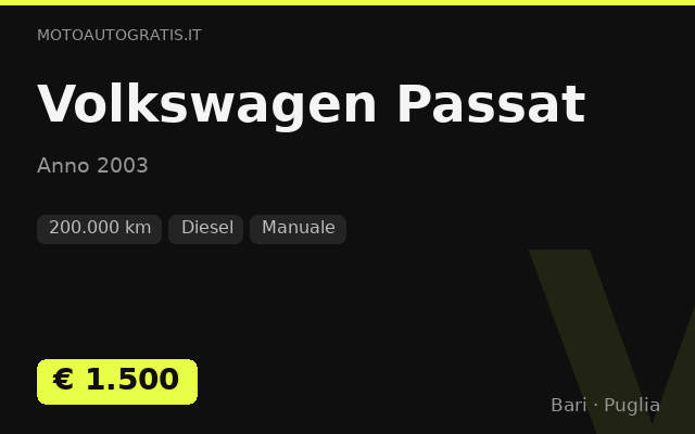 Volkswagen Passat