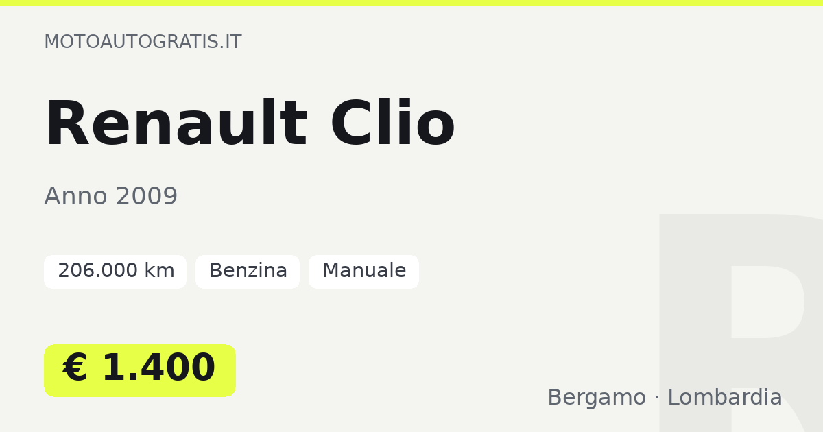 Renault Clio