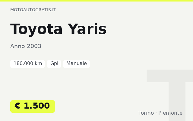 Toyota Yaris