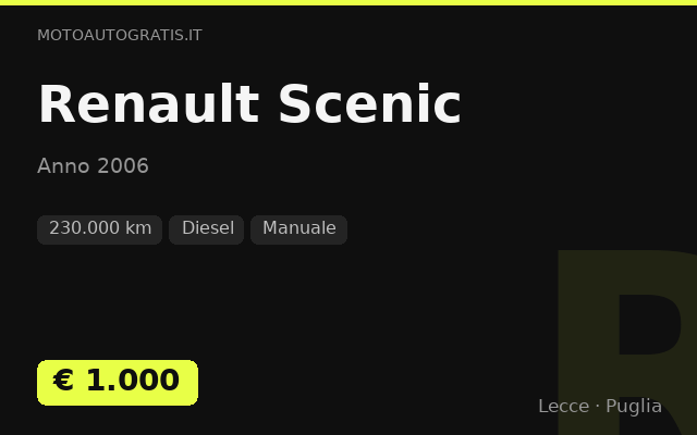 Renault Scenic
