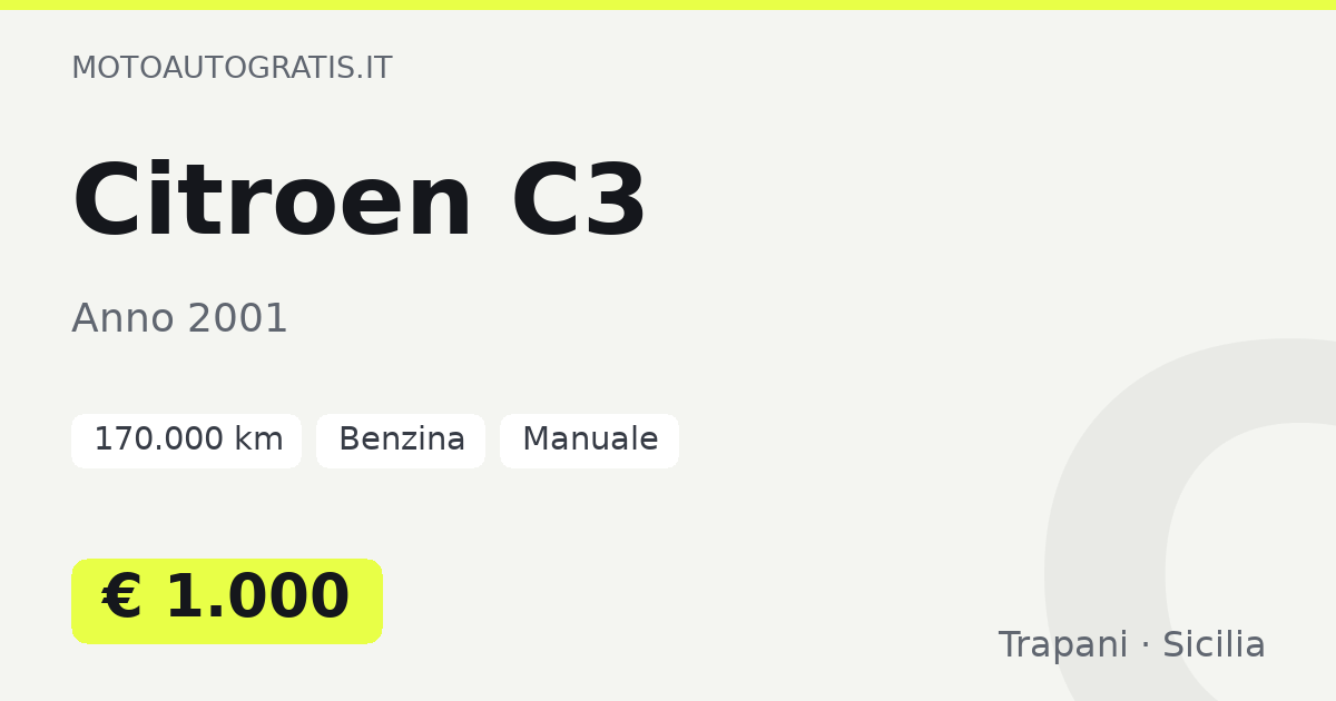 Citroen C3