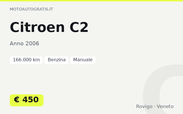 Citroen C2