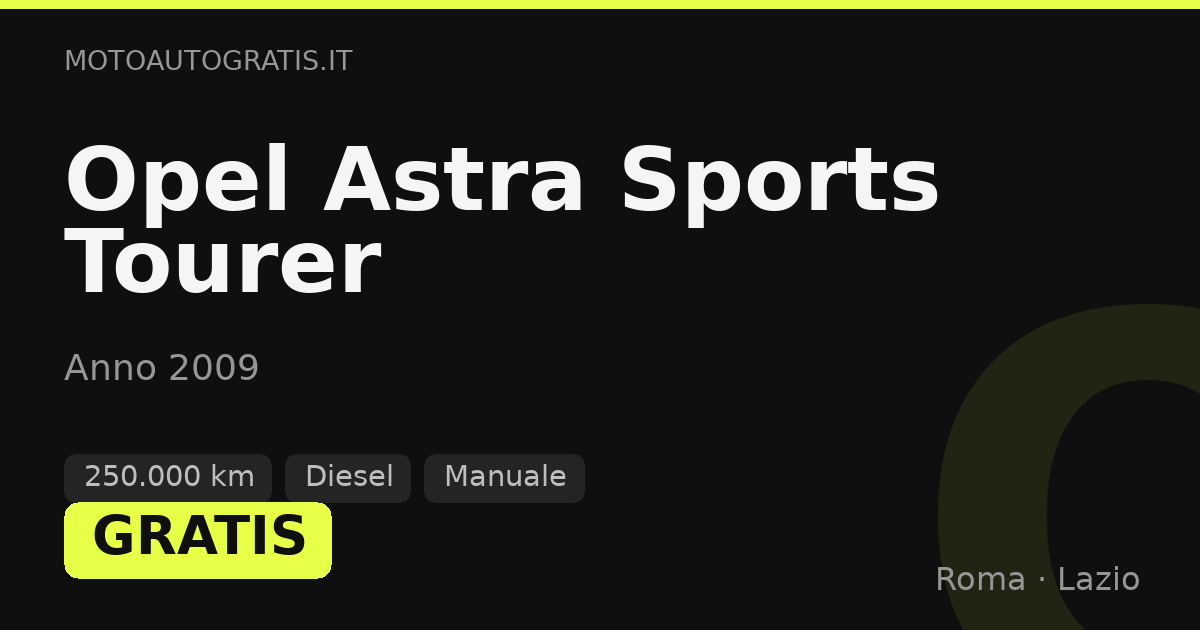 Opel Astra Sports Tourer