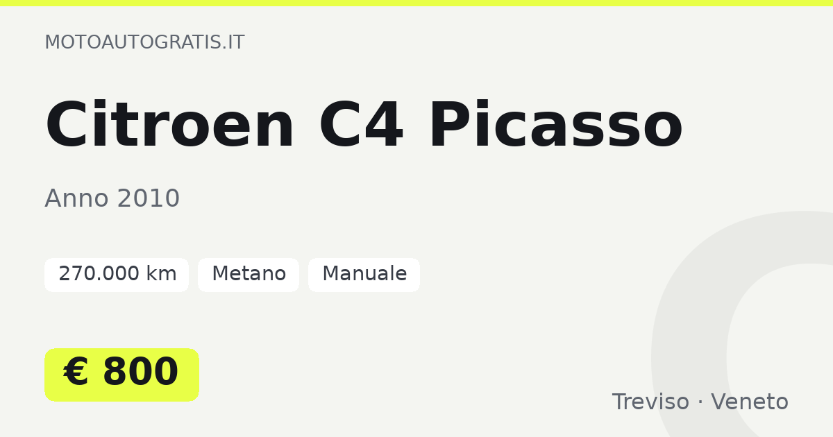 Citroen C4 Picasso