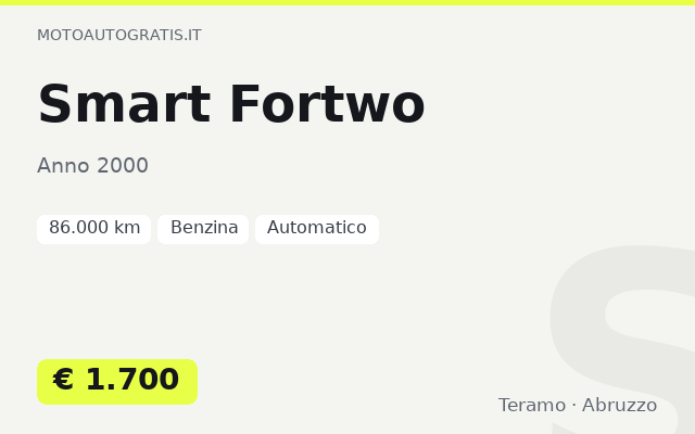 Smart Fortwo