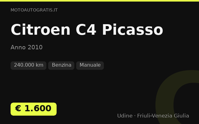 Citroen C4 Picasso