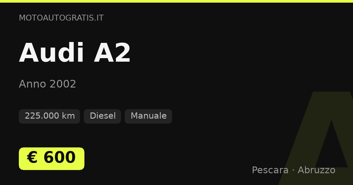 Audi A2