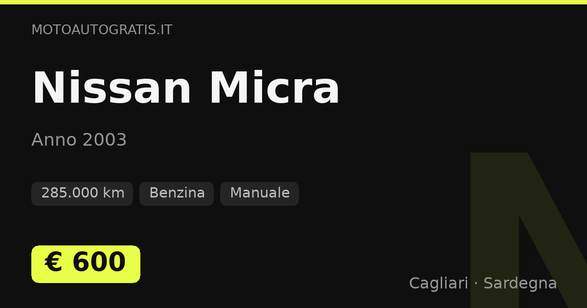 Nissan Micra