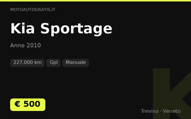 Kia Sportage
