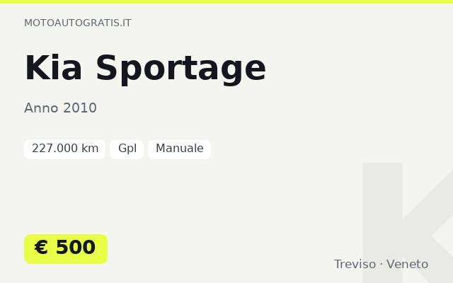 Kia Sportage