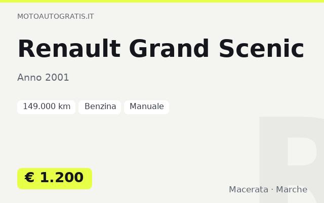Renault Grand Scenic