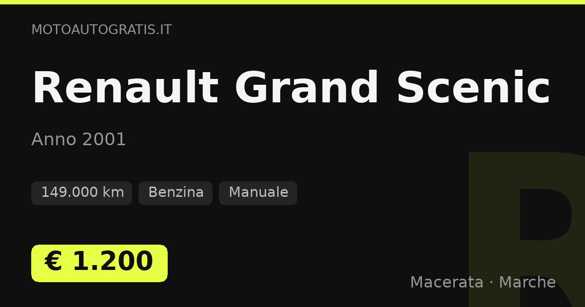 Renault Grand Scenic