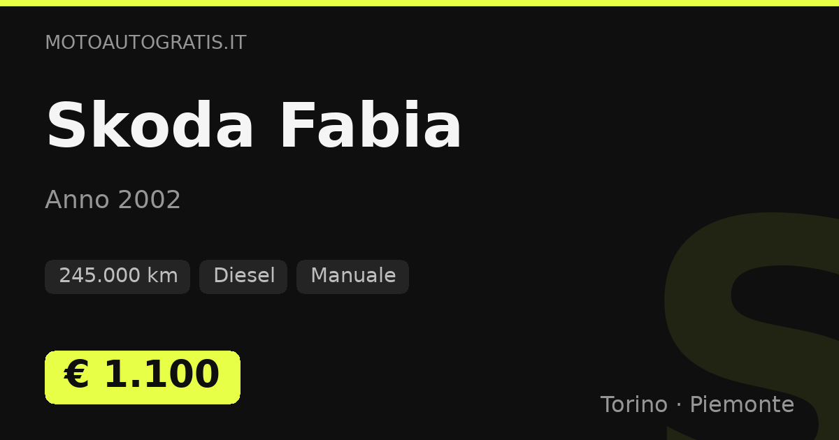 Skoda Fabia