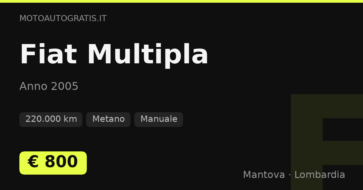 Fiat Multipla