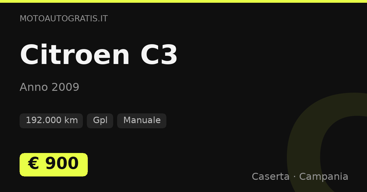 Citroen C3