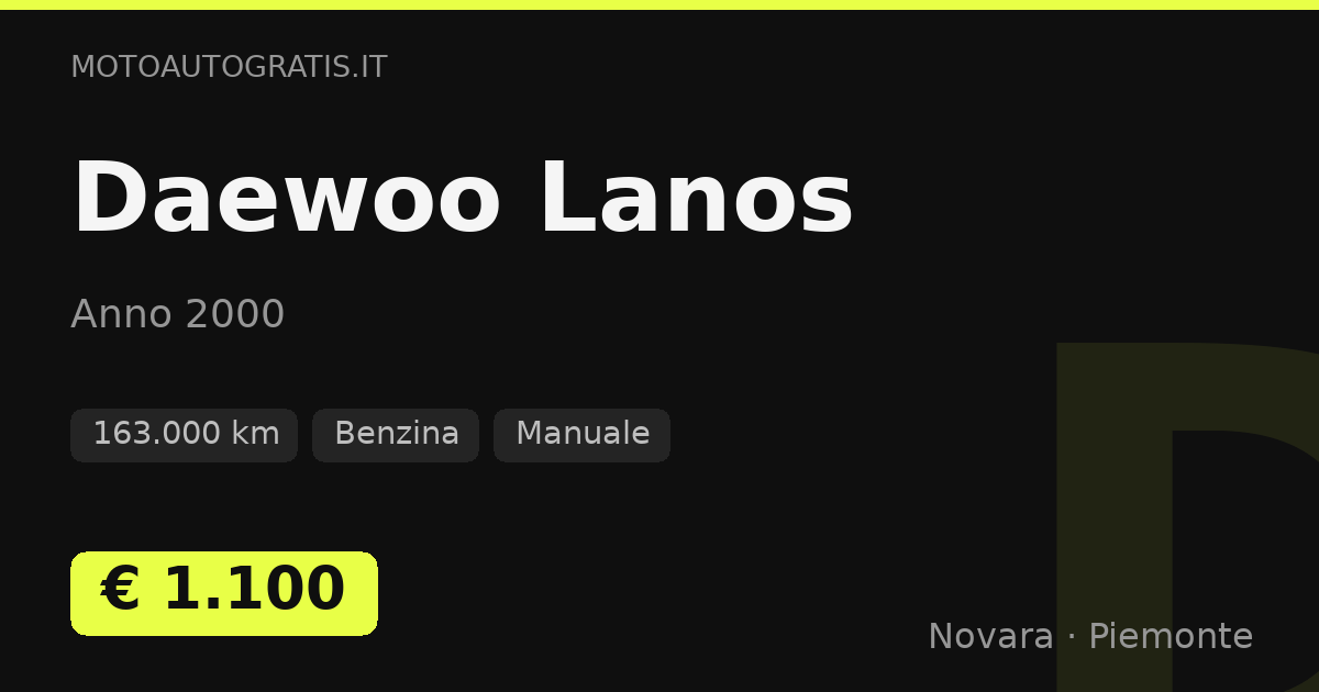 Daewoo Lanos