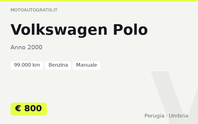 Volkswagen Polo