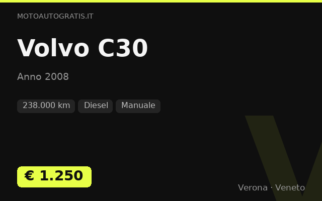 Volvo C30
